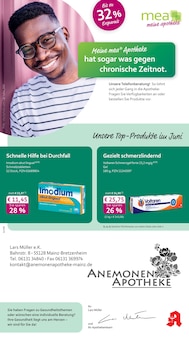 Aktueller mea - meine apotheke Prospekt "Unsere Juni-Angebote" für Mainz Aktueller mea - meine apotheke Prospekt für Mainz mit Seiten