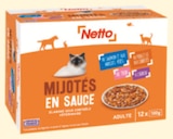 Netto Balan - Promo Mijotés en sauce pour chat adulte Promo Mijotés en sauce pour chat adulte à 3,05 € dans le catalogue Netto à Balan