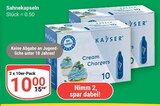 Cream Chargers im Angebot bei GLOBUS in Kempen Cream Chargers Angebote von Kayser bei GLOBUS Kempen für 10,00 €