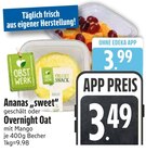 Ananas „sweet“ geschält von Obst Werk im aktuellen EDEKA Prospekt für 3,49 €