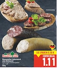 Hausmacher Leberwurst oder Rotwurst von Bauern Gut für 1,11 € bei E center im Angebot Hausmacher Leberwurst oder Rotwurst von Bauern Gut im aktuellen E center Prospekt