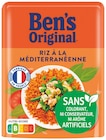 Riz micro ondable à la méditerranéenne - Ben's Original en promo chez Carrefour Dreux à 2,94 €