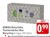 E center Weil der Stadt - Naturliebe Taschentücher Box Recycling Angebot im Prospekt Naturliebe Taschentücher Box Recycling bei E center im Weil der Stadt Prospekt für 0,99 €
