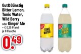 Wild im Trinkgut Prospekt Bitter Lemon von Gut&Günstig im aktuellen Trinkgut Prospekt für 0,49 €
