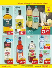 Whiskey im Netto Marken-Discount Prospekt "Aktuelle Angebote" mit 60 Seiten (Gelsenkirchen)