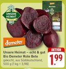 Bio Demeter Rote Bete bei EDEKA im Ruppertsweiler Prospekt für 1,99 €