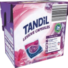 Lessive Doses Triocaps Etui - TANDIL en promo chez Aldi Saint-Chamond à 4,79 €