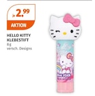 Klebestift von Hello Kitty im aktuellen Müller Prospekt
