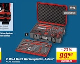 Mix & Match Werkzeugkoffer „E-Case“ von Einhell für 99,99 € bei toom Baumarkt im Angebot Mix & Match Werkzeugkoffer „E-Case“ von Einhell im aktuellen toom Baumarkt Prospekt