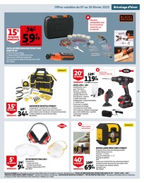 Prix et réduction Stanley dans le prospectus Auchan Hypermarché en cours Offre Stanley dans le catalogue Auchan Hypermarché du moment à la page 57