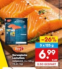 Aktuelles Norwegische Lachsfilets Angebot bei Netto Marken-Discount in Dresden ab 6,99 €
