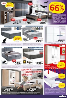 Boxspringbett im aktuellen ROLLER Prospekt (Berlin) Boxspringbett im ROLLER Prospekt "Erschreckend günstige Angebote" mit 16 Seiten (Berlin)