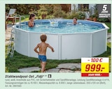 Aktuelle Becks Angebote bei toom Baumarkt in Magdeburg Aktuelles Stahlwandpool-Set Fidji Angebot bei toom Baumarkt in Magdeburg ab 999,00 €