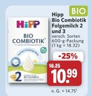 Aktuelle Milch Angebote bei combi in Osnabrück Aktuelles Bio Combiotik Folgemilch 2 und 3 Angebot bei combi in Osnabrück ab 10,99 €