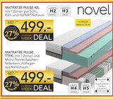 Matratze Pulse KS Angebote von novel bei BRAUN Möbel-Center Freiburg für 499,00 €