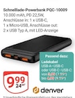 Aktuelles Schnelllade-Powerbank PQC-10009 Angebot bei GLOBUS in Offenbach (Main) ab 3,99 €
