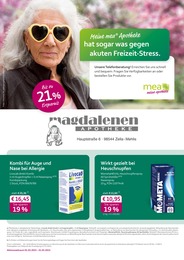 Apotheke Prospekt von mea - meine apotheke Zella-Mehlis mea - meine apotheke Prospekt: "Unsere März-Angebote", 4 Seiten, 01.03.2023 - 31.03.2023