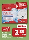 Aktuelle Geschirrspüler Angebote bei combi in Bielefeld Aktuelles Geschirr-Reiniger Tabs Multi 12 Angebot bei combi in Bielefeld ab 3,33 €