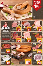 Aktueller REWE Prospekt mit Leberwurst, "Dein Markt", Seite 12