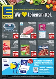 nah und gut Prospekt für Wittichenau: "Wir lieben Lebensmittel!", 8 Seiten, 20.01.2025 - 25.01.2025