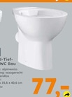 Stand-Tief-WC Bau Angebote bei Globus-Baumarkt Bünde für 77,00 €