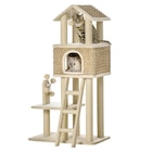 PawHut Kratzbaum beige Polyester B/H/L: ca. 40x131x69 cm für 107,99 € bei POCO im Angebot PawHut Kratzbaum beige Polyester B/H/L: ca. 40x131x69 cm im aktuellen POCO Prospekt