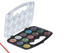 La palette de couleurs paillettes - Bazarland à Avignon La palette de couleurs paillettes en promo chez Bazarland Avignon à 0,99 €