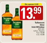 Irish Whiskey Angebote von Tullamore Dew bei WEZ Löhne für 13,99 €