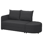 2er-Bettsofa Vissle dunkelgrau Angebote von LINDÅKRA bei IKEA Bornheim für 359,10 €