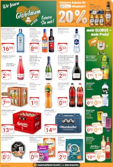 Wodka im GLOBUS Prospekt "Aktuelle Angebote" mit 27 Seiten (Leipzig)