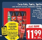 EDEKA - Coca-Cola, Fanta, Sprite Angebot im Prospekt Coca-Cola, Fanta, Sprite bei EDEKA im Prospekt "" für 11,99 €