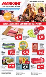 Supermarkt Prospekt von Markant Nordwest Butjadingen Markant Nordwest Prospekt: "DER MARKT FÜR GUTES ESSEN UND TRINKEN", 12 Seiten, 06.10.2025 - 11.10.2025