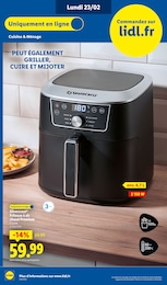 Offre Friteuse dans le catalogue Lidl du moment à la page 70