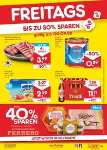 Schweinefilet im Netto Marken-Discount Prospekt "Aktuelle Angebote" mit 66 Seiten (Braunschweig)