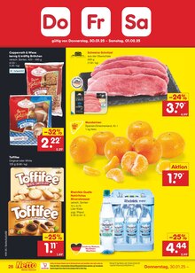 Schweinefleisch im Netto Marken-Discount Prospekt "Aktuelle Angebote" mit 56 Seiten (Oberhausen)