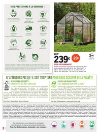 Offre Serre De Jardin dans le catalogue E.Leclerc du moment à la page 2