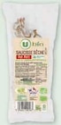 Saucisse seche ou saucisson pur porc - U BIO - Super U à Sarcelles Saucisse seche ou saucisson pur porc - U BIO en promo chez Super U Sarcelles à 3,80 €