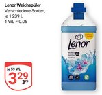 Weichspüler im Angebot bei GLOBUS in Neunkirchen Weichspüler Angebote von Lenor bei GLOBUS Neunkirchen für 3,29 €