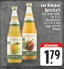 Apfelsaft klar Angebote von van Nahmen bei EDEKA Oberhausen für 1,79 €