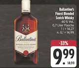 Aktuelle Whiskey Angebote bei E center in Nürnberg Aktuelles Finest Blended Scotch Whisky Angebot bei E center in Nürnberg ab 9,99 €