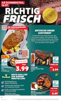 Hackfleisch im aktuellen Kaufland Prospekt (Mannheim) Hackfleisch im Kaufland Prospekt "Hier bin ich richtig" mit 56 Seiten (Mannheim)