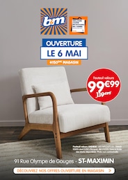 Prospectus B&M à Saint-Maximin, "OUVERTURE LE 6 MAI", 1 page, 30/04/2026 - 11/05/2026