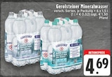 Mineralwasser Sprudel Angebote von Gerolsteiner bei E center Bergheim für 4,69 €