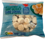 Noix De Saint-Jacques Sans Corail Surgelées Auchan en promo chez Auchan Supermarché Roubaix à 11,50 €