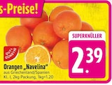 EDEKA - Orangen "Navelina" Angebot im Prospekt Orangen "Navelina" bei EDEKA im Prospekt "" für 2,39 €