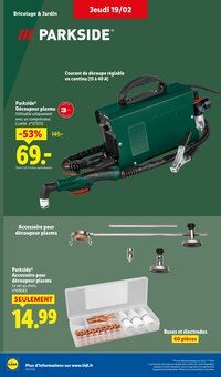 Promotion Chaussures Running Homme dans le prospectus Lidl, valable du 16/02/2026 au 19/02/2026 Promo Chaussures Running Homme dans le catalogue Lidl du moment à la page 28