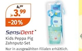 Kids Peppa Pig Zahnputz-Set Angebote von SensiDent bei Müller Schwabach für 3,99 €