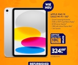 APPLE iPAD 10 (2022) WI-FI + 5G Angebote bei ALDI Nord Suhl für 324,02 €