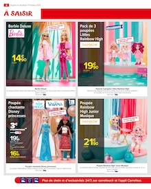 Promotion Disney dans le prospectus Carrefour Market, valable du 17/10/2025 au 24/12/2025 Promo Disney dans le catalogue Carrefour Market du moment à la page 4
