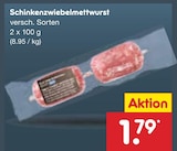 Aktuelle Wurst Angebote bei Netto Marken-Discount in Reutlingen Aktuelles Schinkenzwiebelmettwurst Angebot bei Netto Marken-Discount in Reutlingen ab 1,79 €